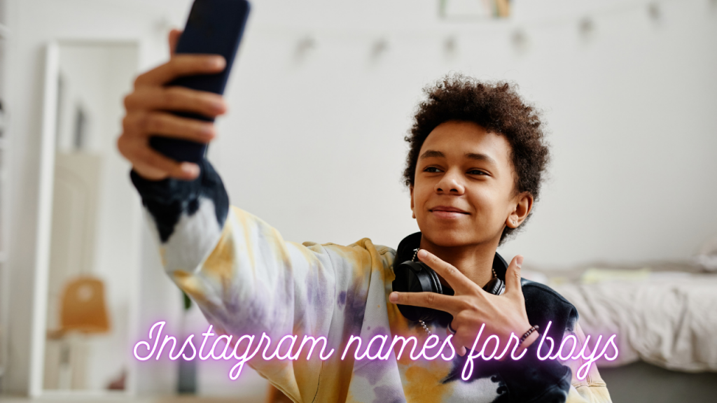 Instagram names for boys